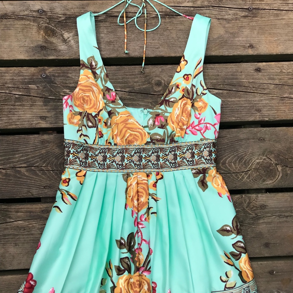 Forever 21 Pleated/Sequined/Beaded Top Small - Picture 1 of 6